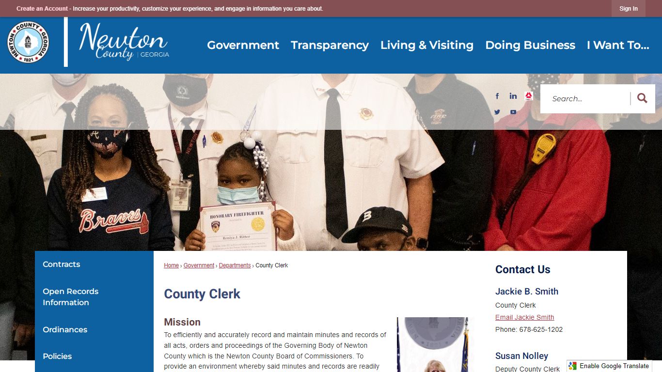 County Clerk | Newton County, GA